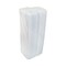 Pactiv Corp. 10.75 in. x 5.7 in. x 0.65 in. No. 10S Foam Supermarket Tray - White (500/Carton)